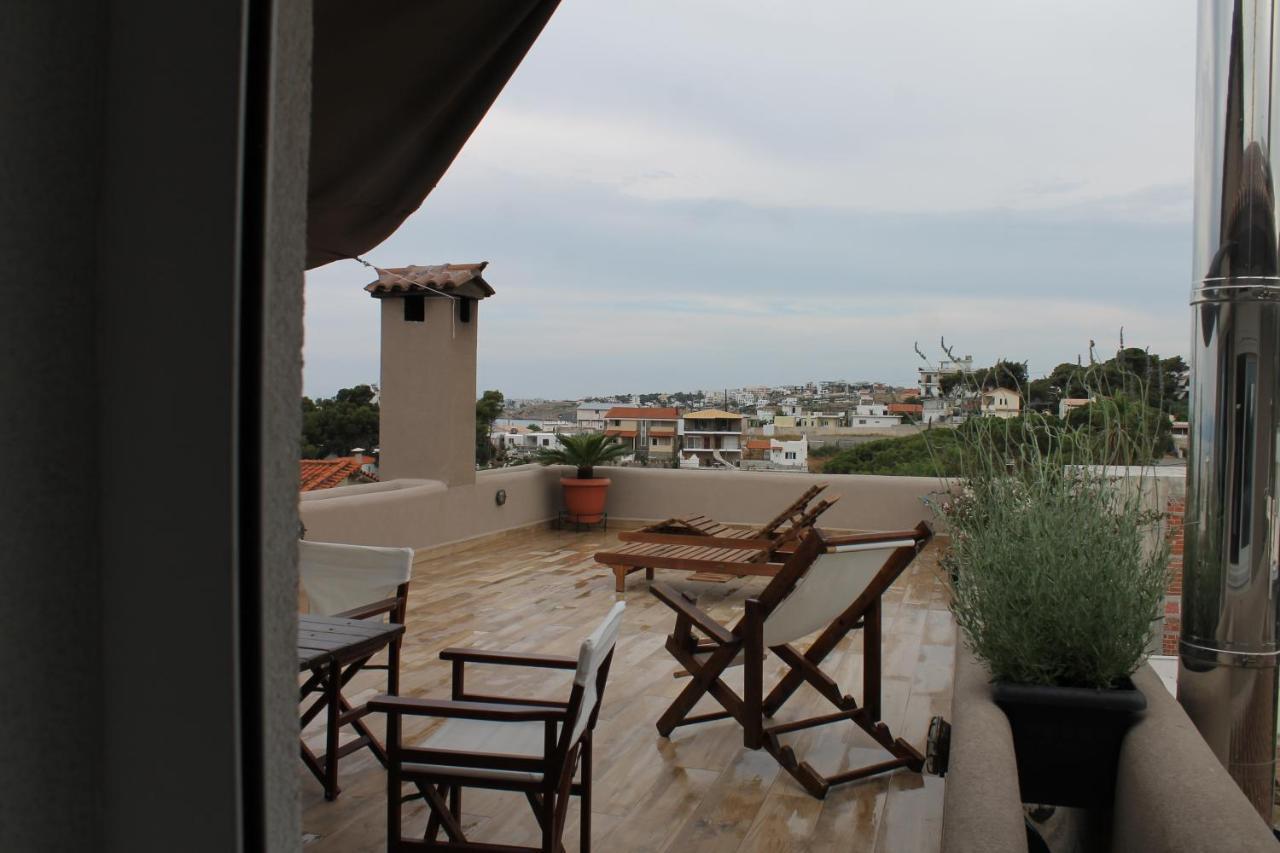 Sea View Apartment 15 Min From Athens Airport Néa Mákri Buitenkant foto
