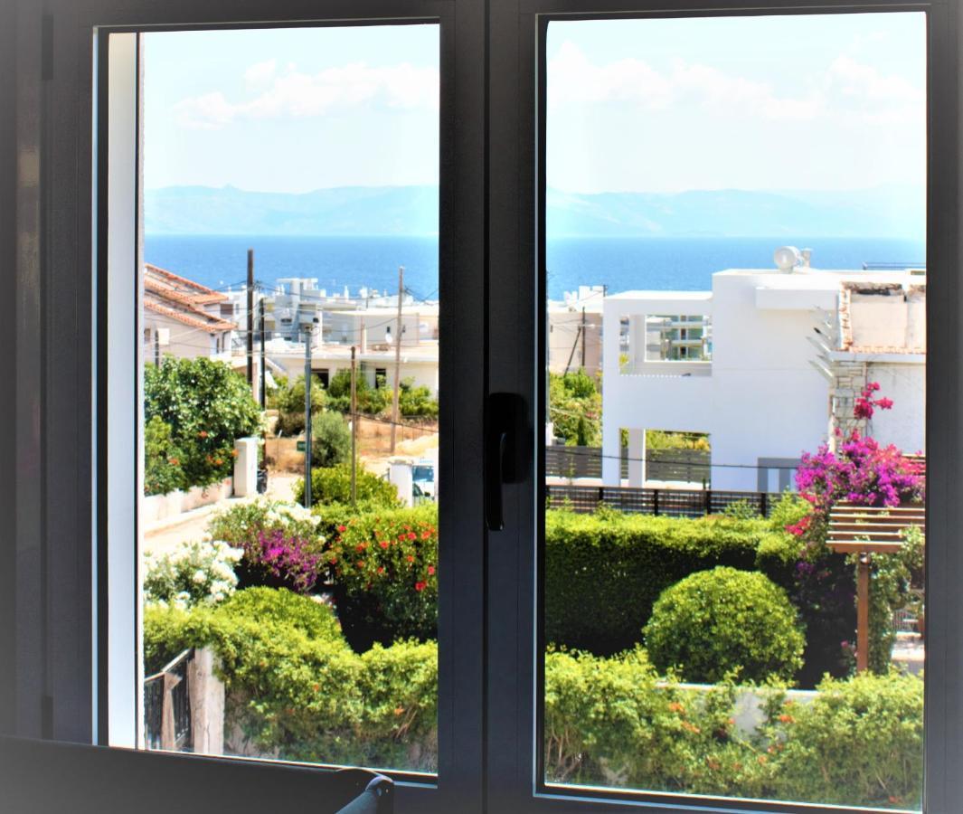 Sea View Apartment 15 Min From Athens Airport Néa Mákri Buitenkant foto