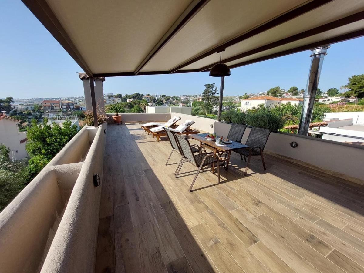 Sea View Apartment 15 Min From Athens Airport Néa Mákri Buitenkant foto