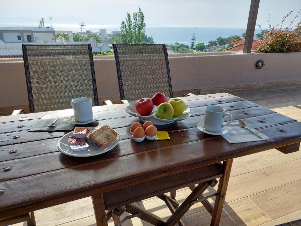 Sea View Apartment 15 Min From Athens Airport Néa Mákri Buitenkant foto